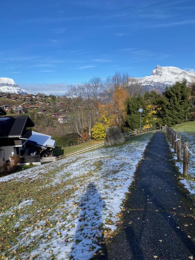 Apartamento Megeve Le Sapin Bat A Exterior foto