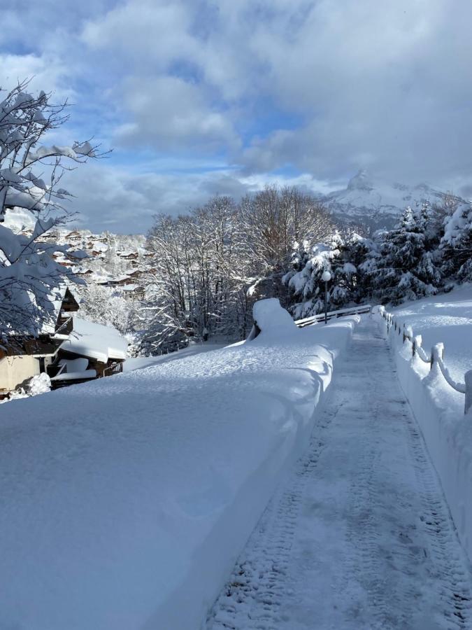 Apartamento Megeve Le Sapin Bat A Exterior foto